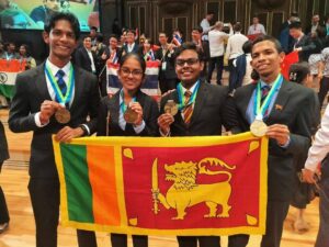 Read more about the article A very big congratulations to the Sri Lankan Chemistry Olympiad team who earned four bronze medals at the ICHO 2023