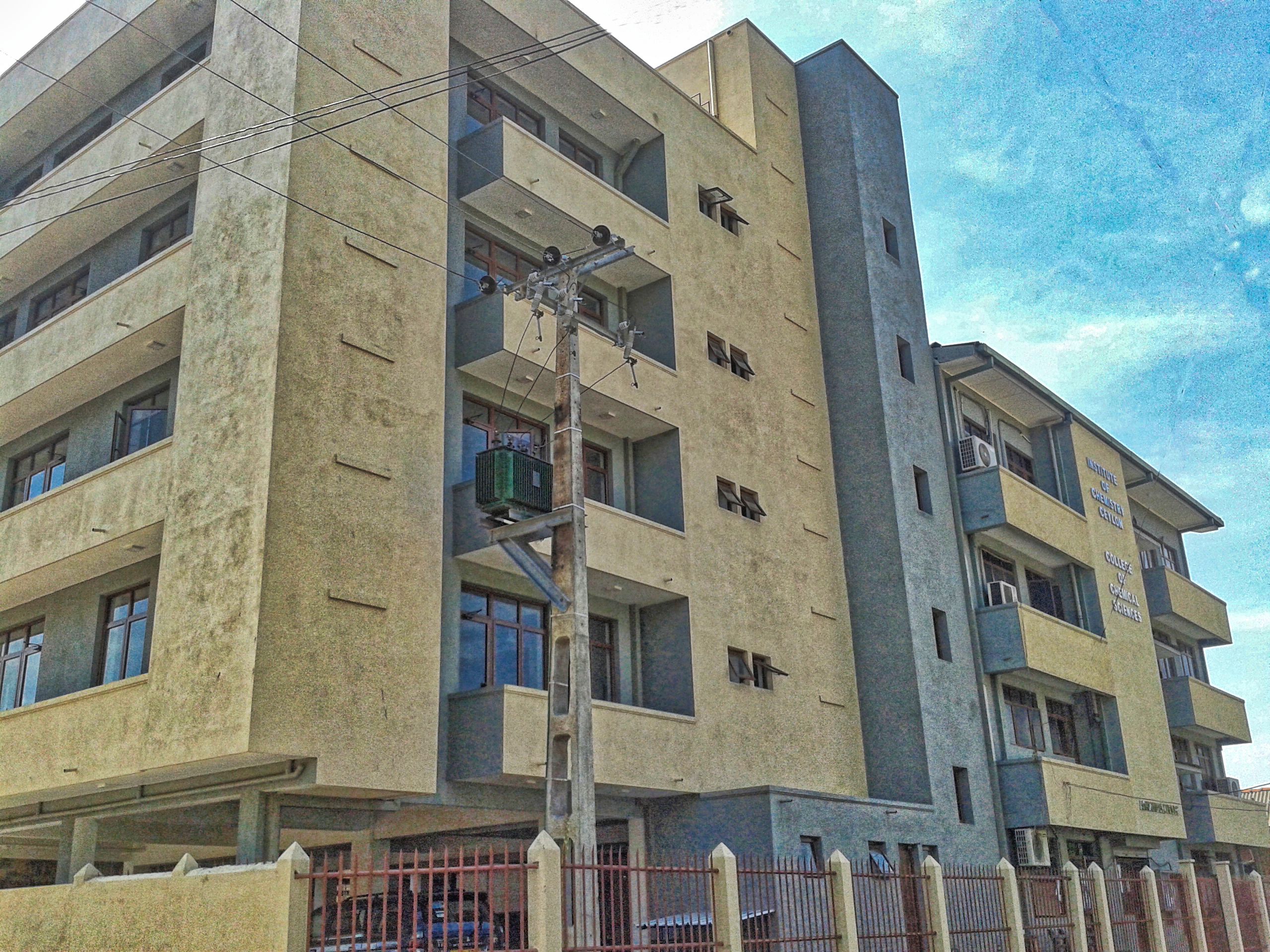 Adamantane House, Institute of Chemistry Ceylon